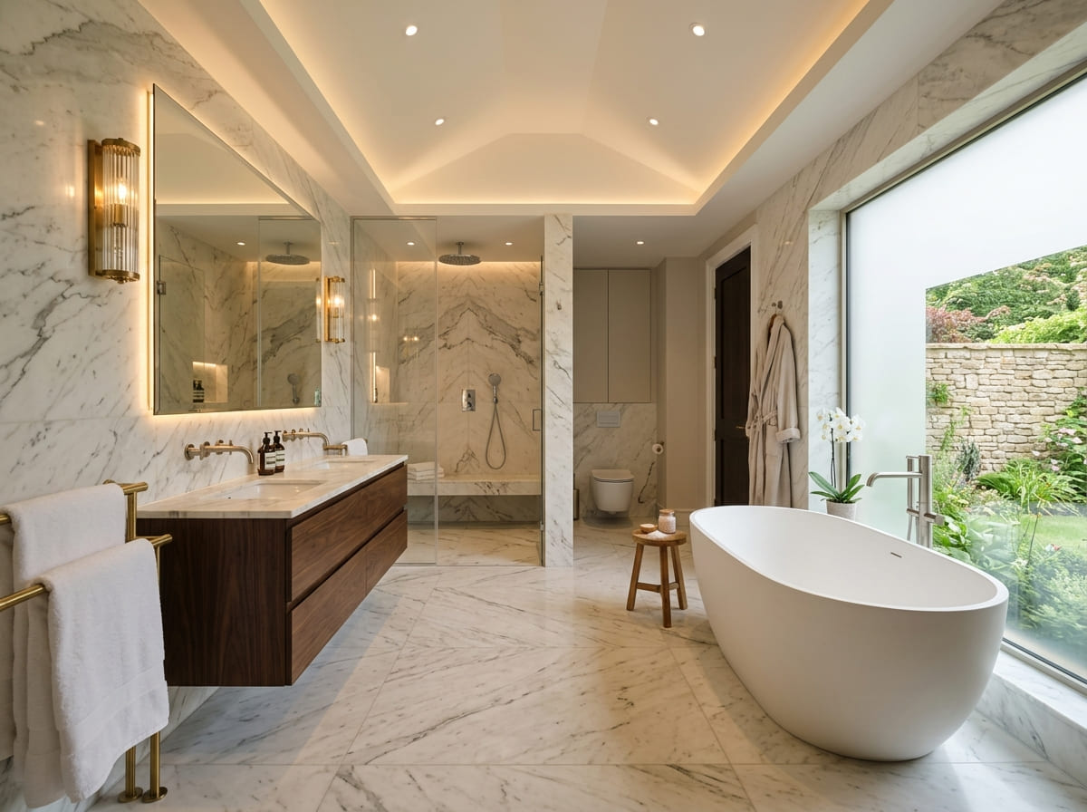 Custom Bathroom Renovation in Luttrell